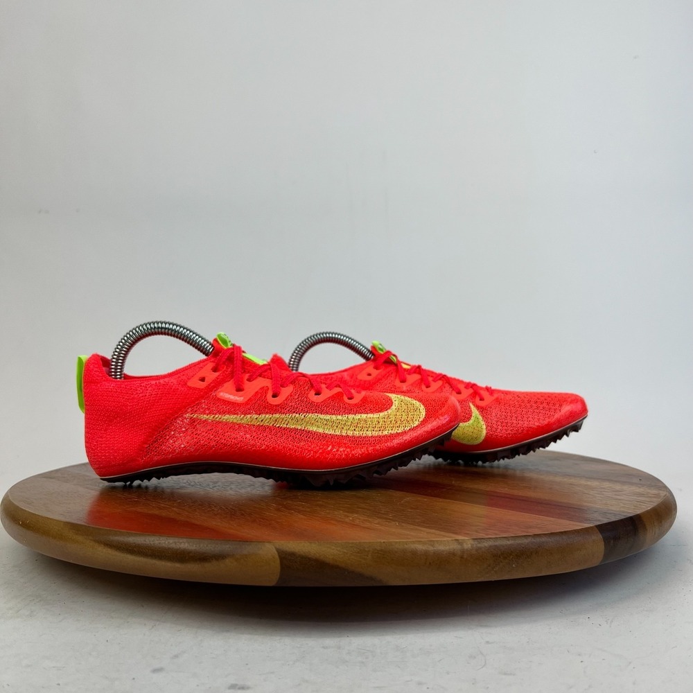 New NWOB Womens Nike Zoom Superfly Elite 2 FK Crimson Spiked‎ Track Shoes Size 8